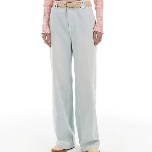 그로브 MAT STRAIGHT DENIM PANTS 데님 팬츠 청바지 S
