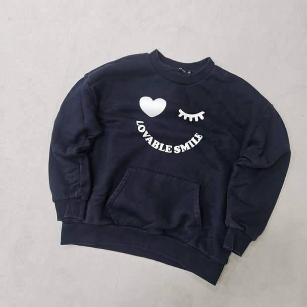 85 클라이드앤 여성 로고 맨투맨 0402Y