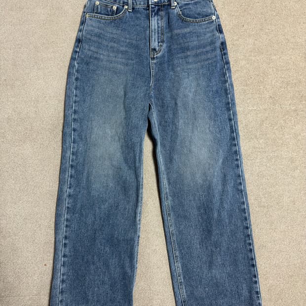 아뜨랑스 오버핏 데님 팬츠