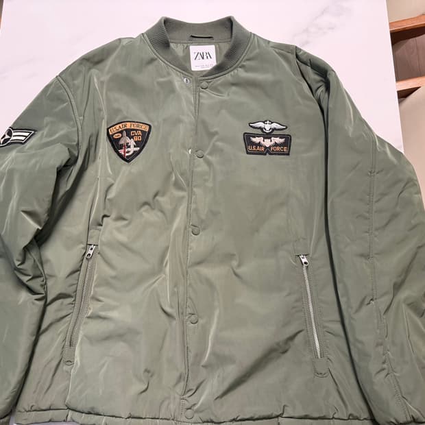 자라 항공 점퍼 XL(105-110) 정품