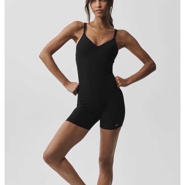 알로요가 바디수트 S 블랙 