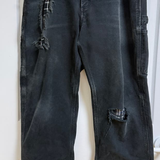 칼하트 b111 blk 라이닝 덕캔버스