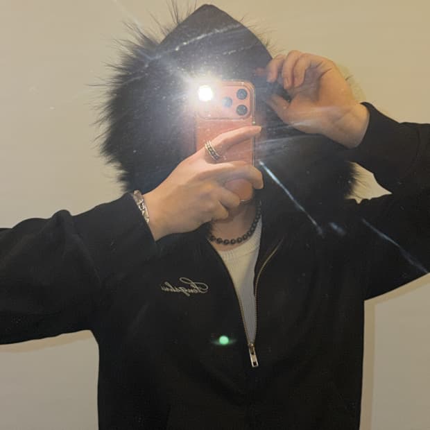 펑쉐이 퍼 후드집업