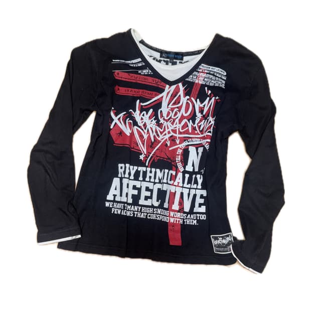 락 펑크 롱슬리브