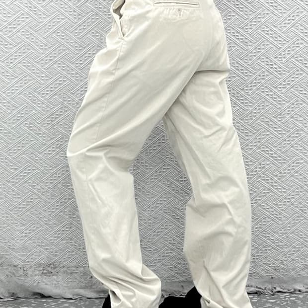 폴로 랄프로렌 빈티지 캐주얼 크림화이트 치노팬츠 32인치 C08074