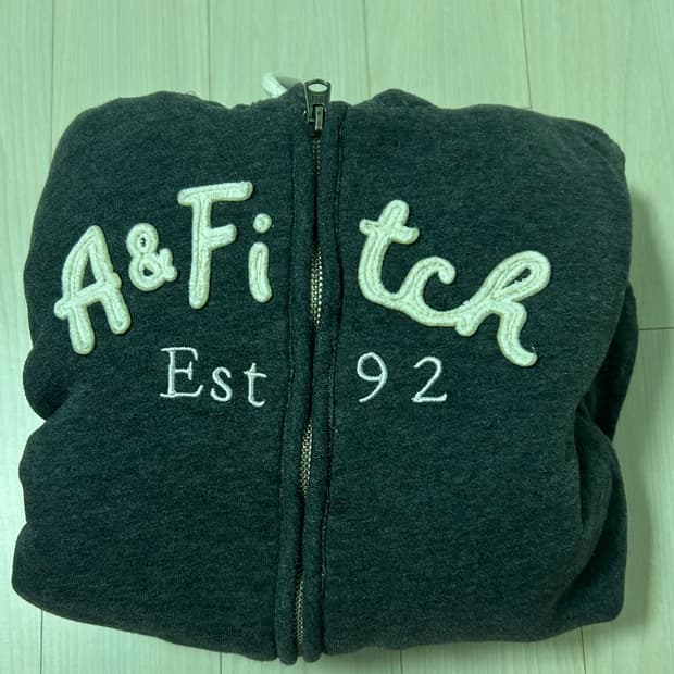 아베크롬비 후드집업 그레이