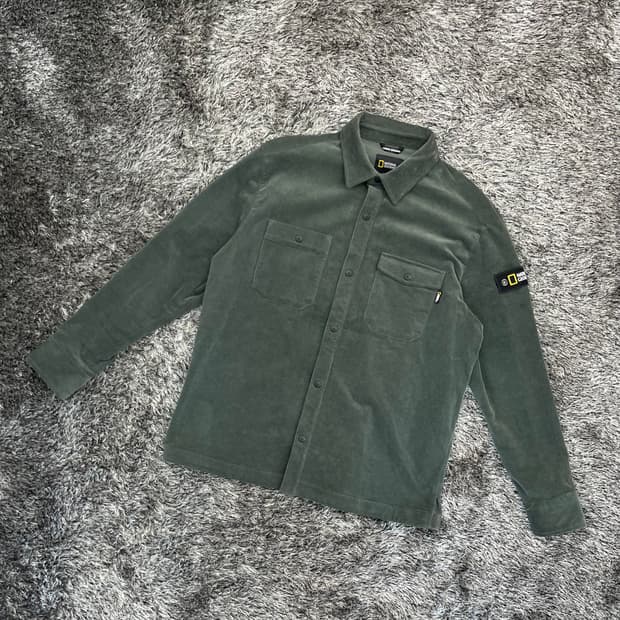 네셔널지오그래픽 남성 로피스 코듀로이 셔츠 100(L)