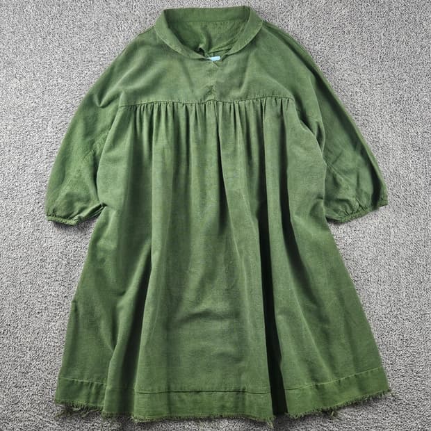 빈티지 오버 린넨 원피스 ( L 추정 ) / 11252