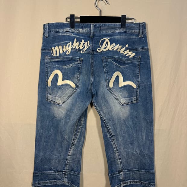 에비수 레트로 버뮤다 데님 처분 