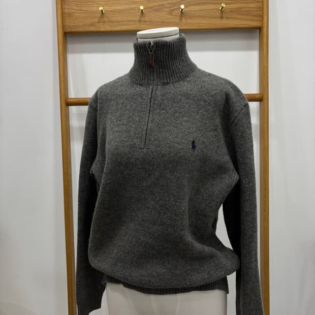폴로랄프로렌 울니트 하프집업