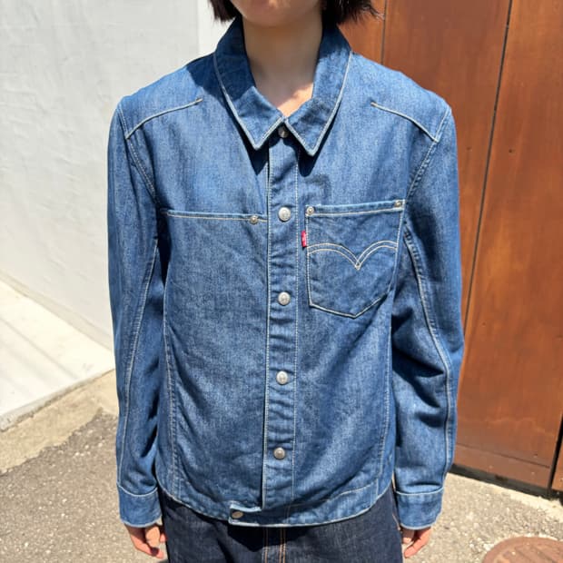 0Levi’s 엔지니어드 데님 트러커 자켓 S 