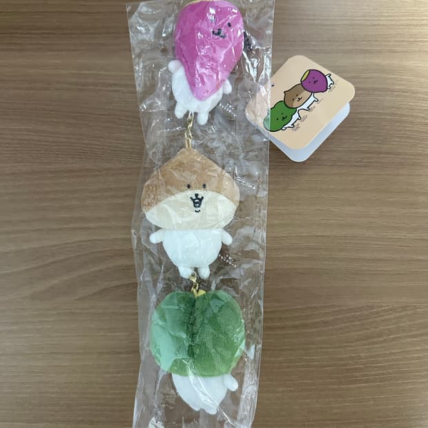 나가노마켓 농담곰 구황작물 고구마 버섯 호박 마스코트