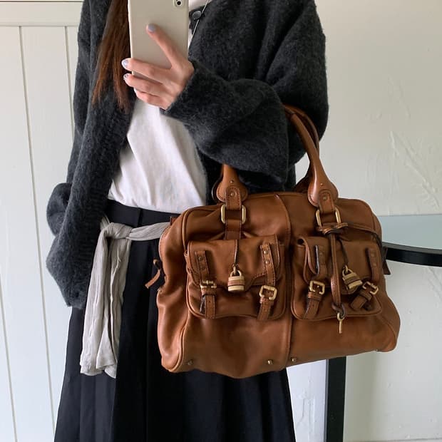 끌로에 패딩턴 포켓백