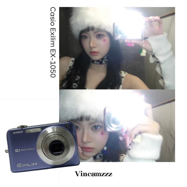 [은채 디카] Casio 카시오 엑슬림 EX-Z1050 디지털카메라