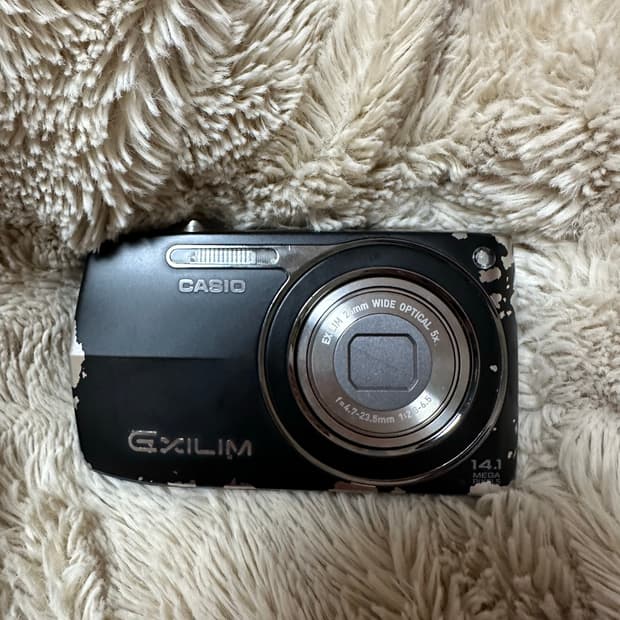 카시오 엑슬림 z2300 디카 디지털카메라 (모카,로제디카)