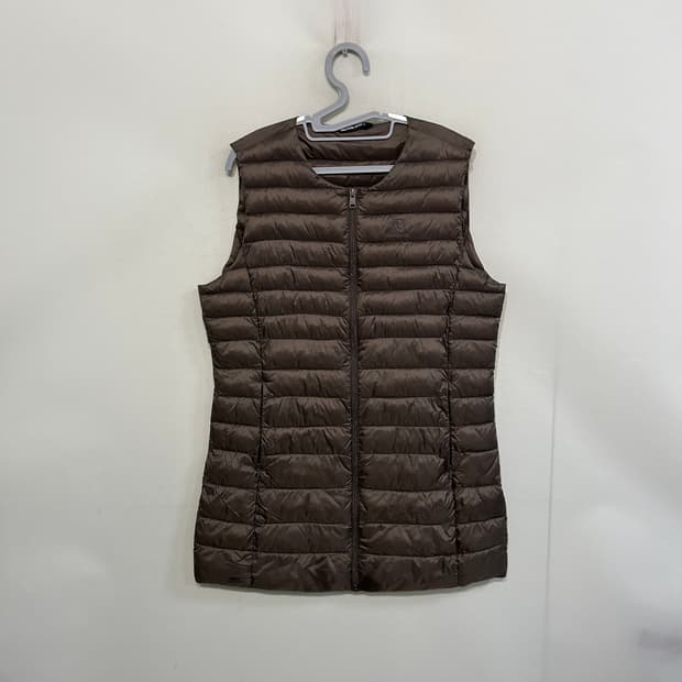 블랙야크 여성 경량 패딩조끼 브라운 105