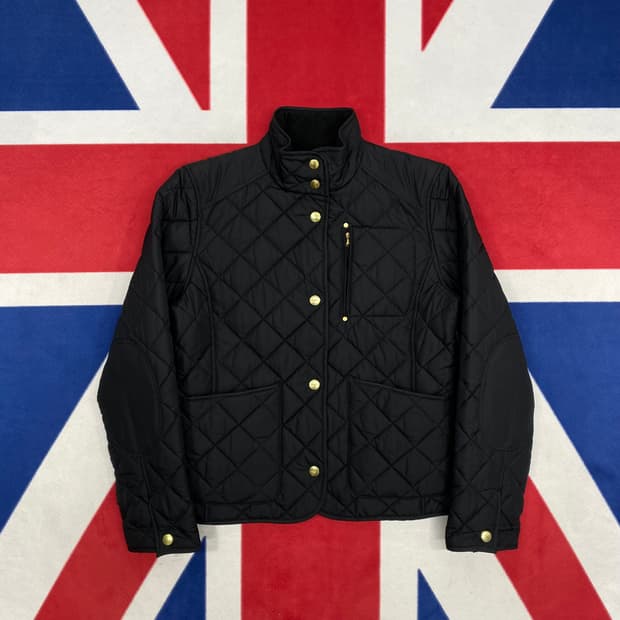 랄프로렌 퀼팅자켓 여성 L 