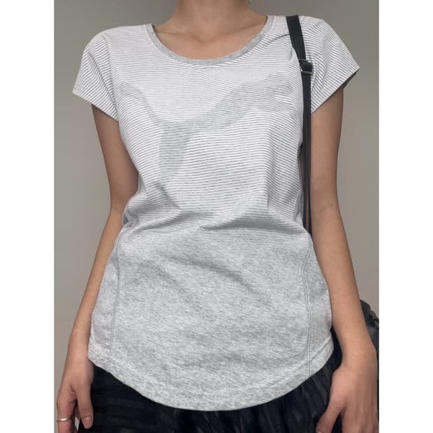 빈티지 푸마 그레이 반팔