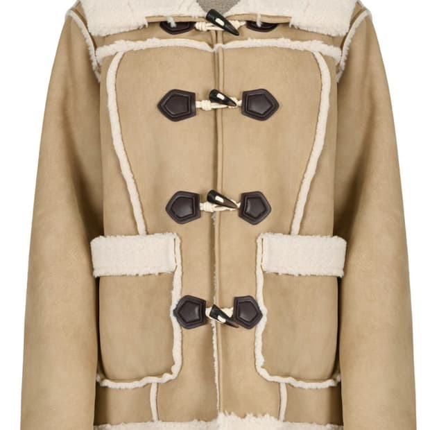 페일제이드 떡볶이 무스탕 코트 