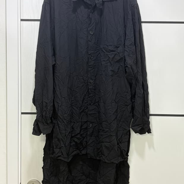 요지 야마모토 뿌르옴므 링클 스태프 셔츠