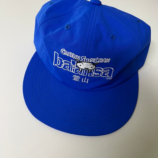 짱구 콜라보 발란사 스냅백 모자