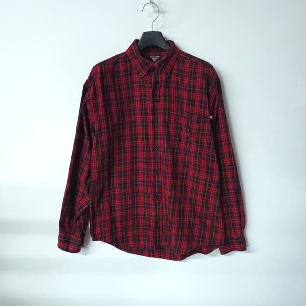 랄프로렌 모직 체크셔츠 ( 여성66~66반)