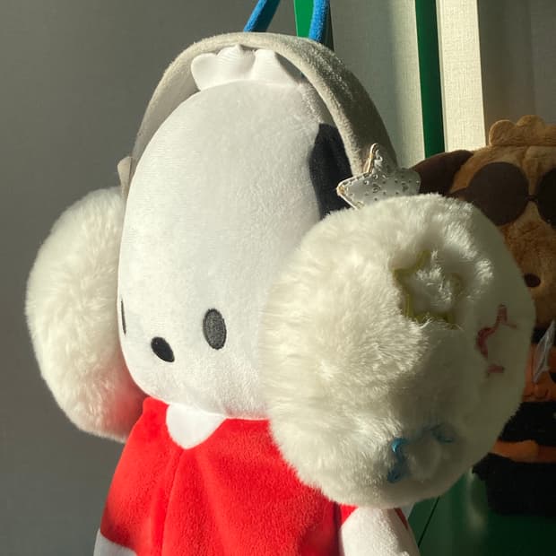 키치펑크 위시코어 모리걸 하구미 퍼 귀마개