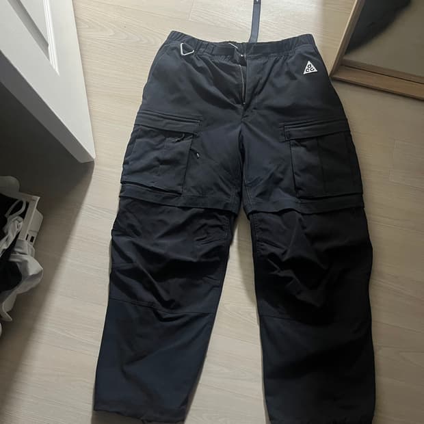 ACG 스미스 서밋 카고 팬츠 블랙 서밋 화이트