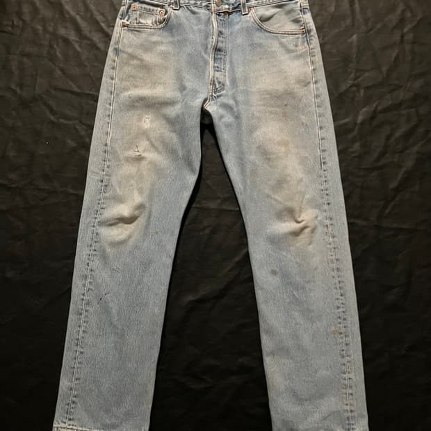 🇺🇸 90s USA 빈티지 리바이스 501 데님 팬츠