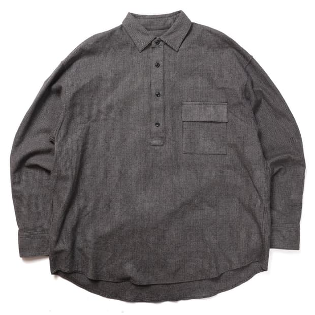 슈타인 Stein Wool Check Anorak 
