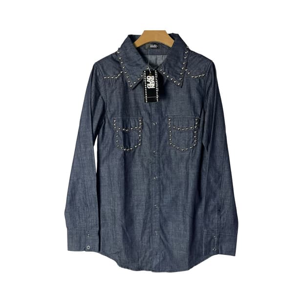 [GLAD NEWS] 글래드뉴스 스터드 웨스턴셔츠 (새상품)