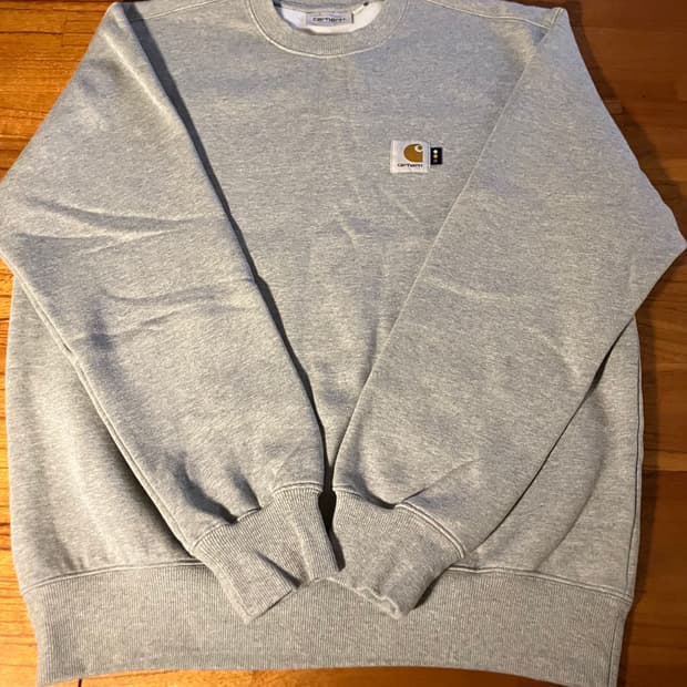 칼하트wip x IAB STUDIO 맨투맨 그레이 m