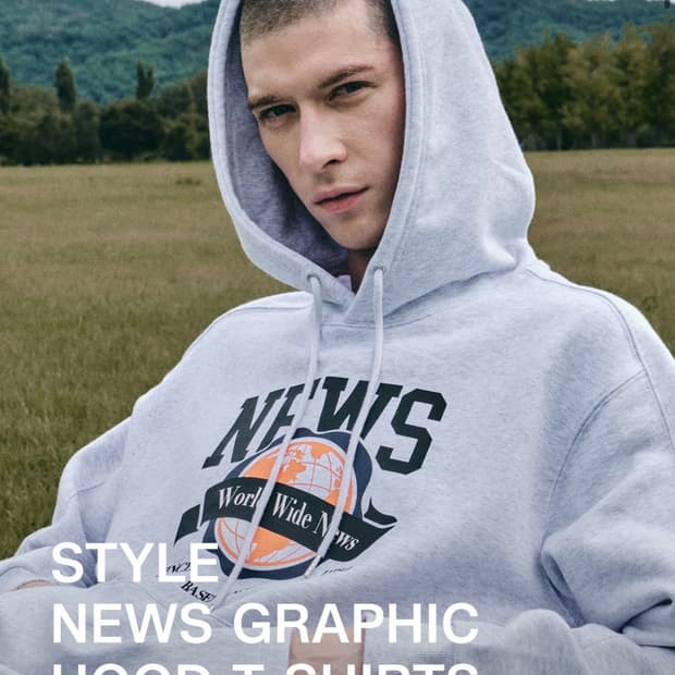 95) CNN 후드티 후드티셔츠 남녀공용