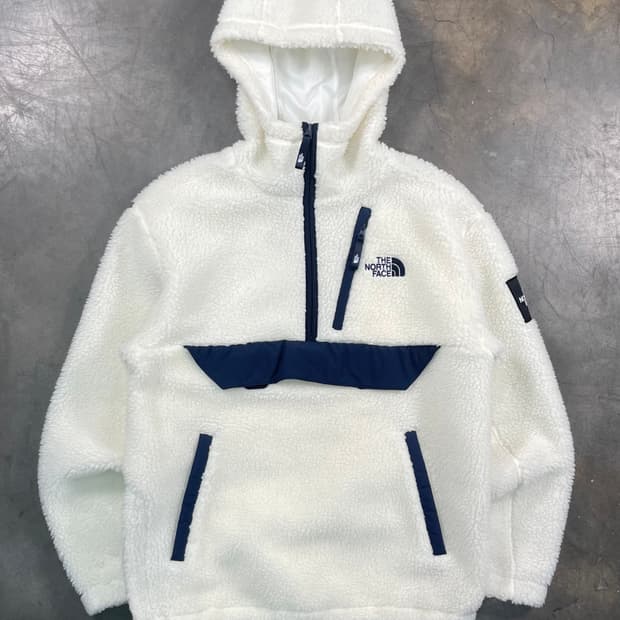 노스페이스 플리스 후드 풀오버