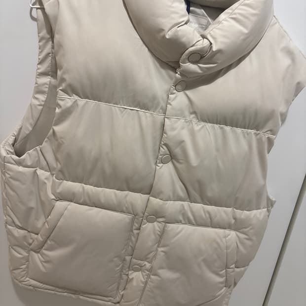 폴햄 패딩조끼