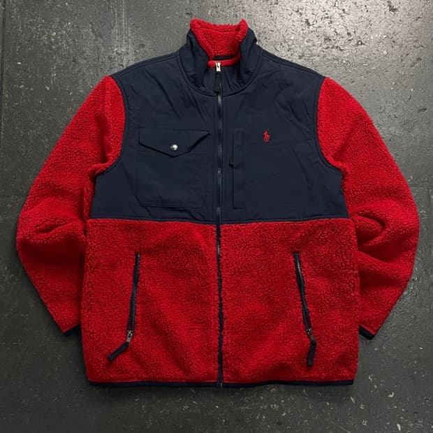 100 폴로 랄프로렌 신형 후리스 자켓