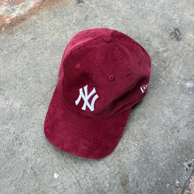 New Era 뉴에라 코듀로이 캡 모자