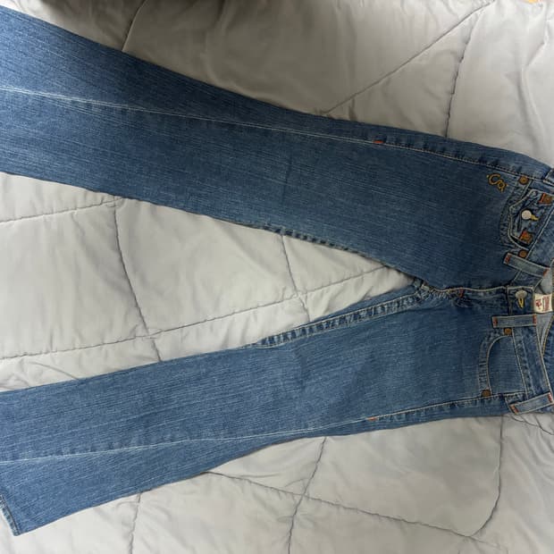 트루릴리전 부츠컷 데님