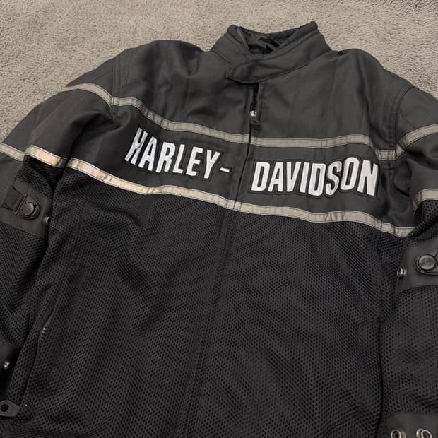 [ 정품/S ] 할리데이비슨 모터사이클 라이더 자켓