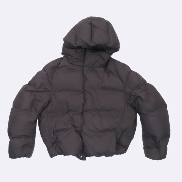 아모멘토 24fw 푸퍼 패딩 점퍼 블랙 M