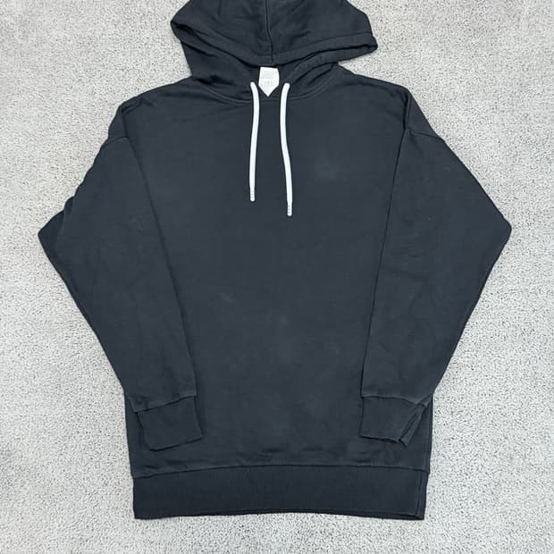 (S) 리복 백로고 기모 후드 티