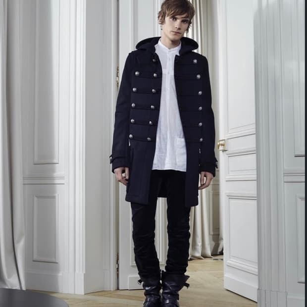 Balmain fw 12 corduroy biker pants