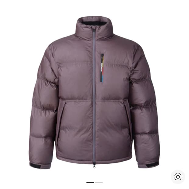 살로몬 컨투어 다운패딩m 퍼플그레이