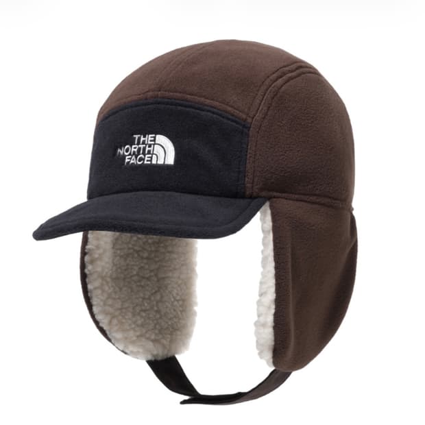 노스페이스 플리스 이어머프 모자