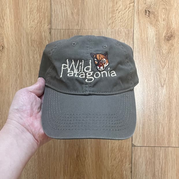 택포) 와일드 파타고니아 빈티지 볼캡 모자