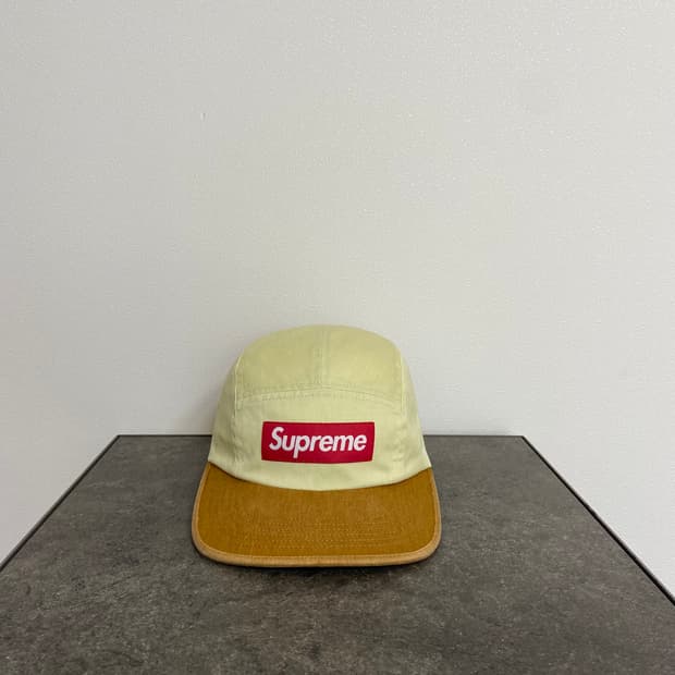 (OS) 슈프림 박스로고 캠프캡 모자 24SS 내츄럴 정품