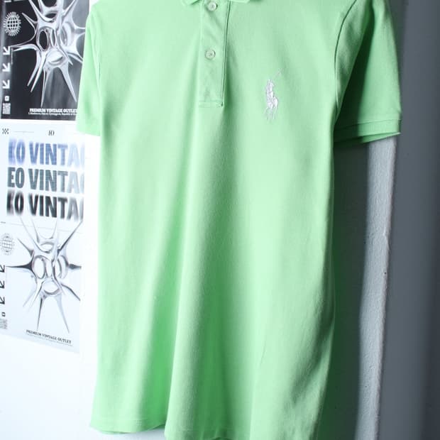 W(L-XL) 폴로 랄프로렌 반팔 카라 티셔츠 골프 연그린-H30386