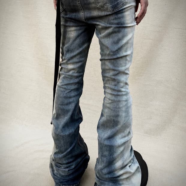 Rick Owens Bolan Bootcut Mineral Pear