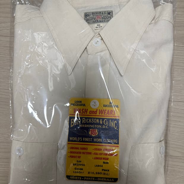 버즈릭슨 샴브레이 셔츠 L사이즈 색상품