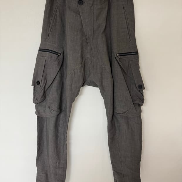 Masnada Linen cargo pants [46]
